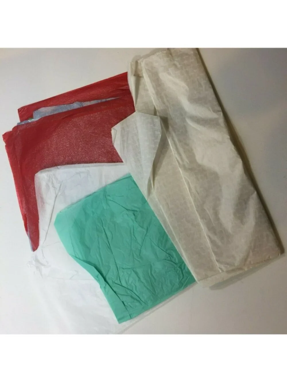 Assorted Christmas-Themed Tissue Paper Lot Festive Designs Wrapping Accessories